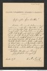Nachlass Franz Steindachner, Brief von M. Nowicki-Sila an Franz Steindachner (22.12.1883), Inv.Nr. 370.08, Seite 1